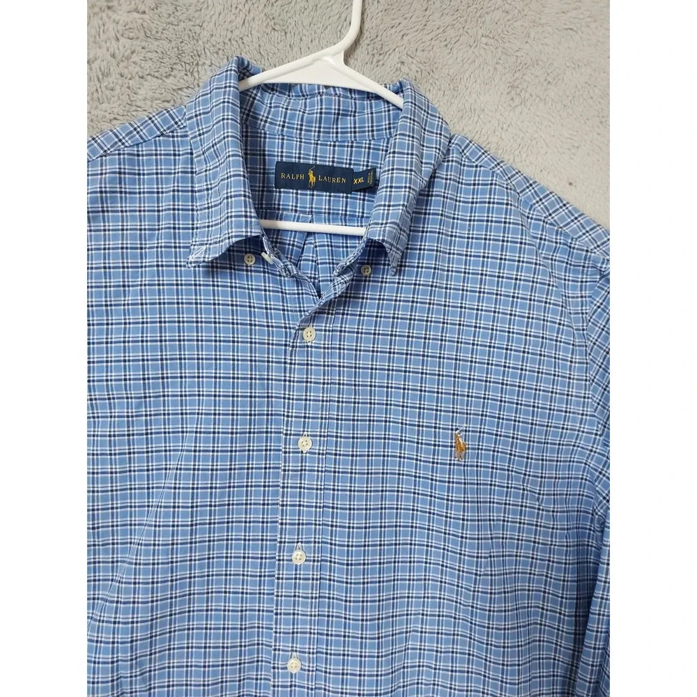 NEW Polo Ralph Lauren Shirt Mens XXL Flesh Pony Button Down Oxford Midweight 2XL